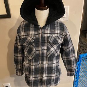 Silver Point kids fleece lined coat